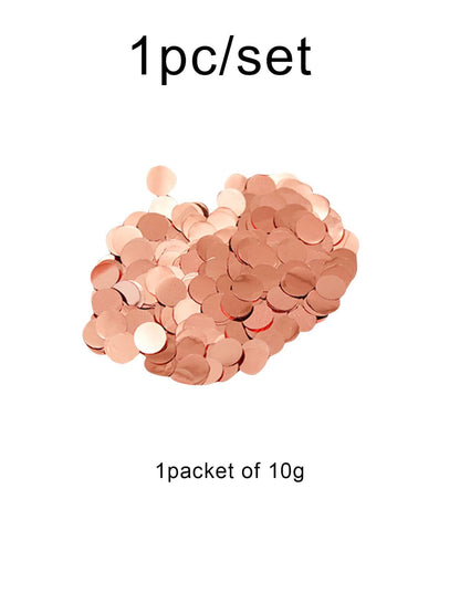 1pack Metallic Round Throwing Confetti - Lasercutwraps Shop