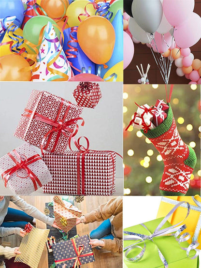 3rolls Glitter Balloon Ribbon - Lasercutwraps Shop