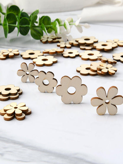 30pcs Flower Design Confetti - Lasercutwraps Shop