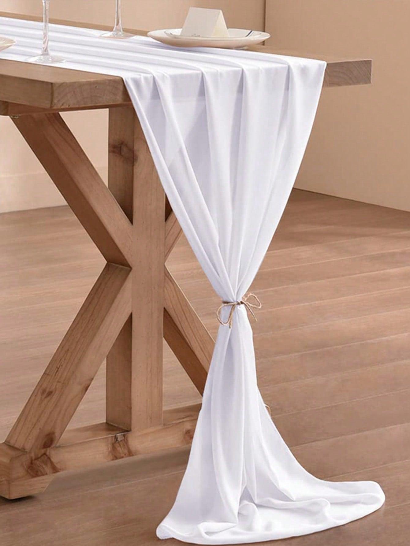 1pc Pink Disposable Table Cover, Minimalist Fiber Disposable Tablecloth For Party - Lasercutwraps Shop