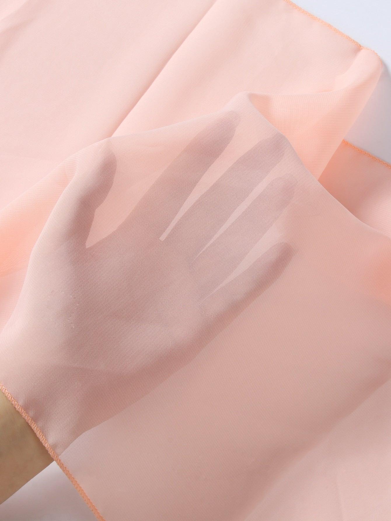 1pc Pink Disposable Table Cover, Minimalist Fiber Disposable Tablecloth For Party - Lasercutwraps Shop