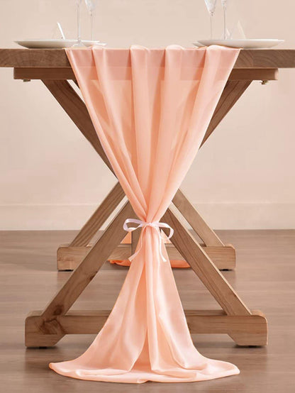 1pc Pink Disposable Table Cover, Minimalist Fiber Disposable Tablecloth For Party - Lasercutwraps Shop