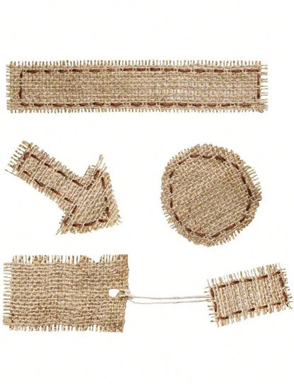 30*500cm Natural Jute Table Runner, Rustic Style Wedding Birthday Party Decor, Natural Jute Color - Lasercutwraps Shop