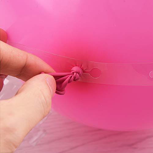 65pcs Hot Pink Balloons Arch Garland 14pcs Artificial Leaves DIY Balloon Garland Hawaiian Flamingo Theme Party Tropical Party - Lasercutwraps Shop