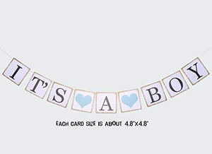 Boy baby shower decoration with Banners Elephant Garland and Paper Lantern - Lasercutwraps Shop