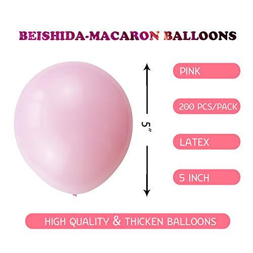 5 Inch Mini Pink Party Pearl Balloons,200 pcs Light Pink Macaron Latex Balloons for Birthday Wedding Engagement Anniversary Christmas Festival Picnic or any Friends & Family Party Decorations Supplier - Lasercutwraps Shop