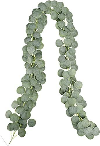 Artificial Eucalyptus Garland Leaves Decorations for Wedding Table - Lasercutwraps Shop