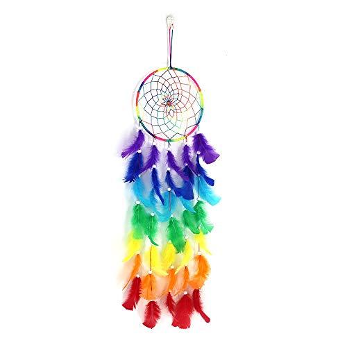 Dream Catchers for Kids Gift, Rainbow Dream Catcher Wall Hanging Decor, Boho Dreamcatcher - Lasercutwraps Shop