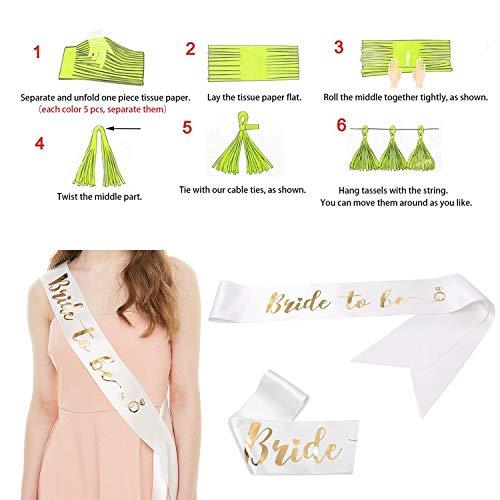 Bachelorette Party Decorations&Bridal Shower Supplies Kit&Balloon Arch - Lasercutwraps Shop