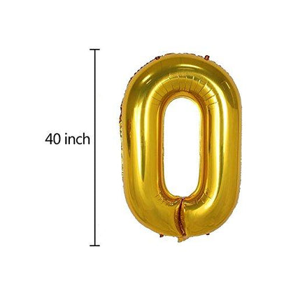 40inch Gold Number 30 Balloon Party Festival Decorations Birthday Party Supplies - Lasercutwraps Shop