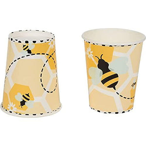 Bumble Bee Party Bundle Tableware for Baby Shower and Kids Birthday Party Decorations - Lasercutwraps Shop
