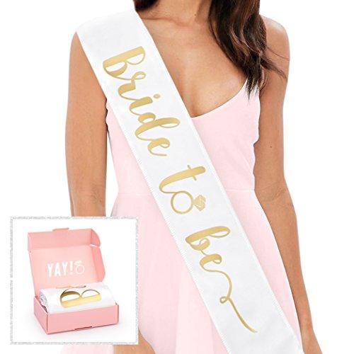 Bachelorette Party Decorations Sash Bridal Shower Decorations - Lasercutwraps Shop