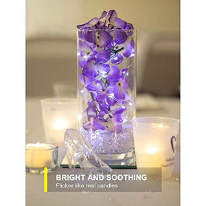 12Pcs Timing LED Candle Tea Lights for Bridal Shower and Wedding Reception Decorations - Lasercutwraps Shop