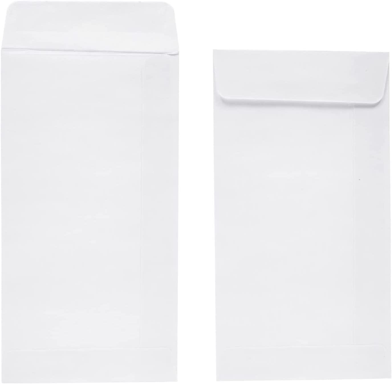 Juvale 100-Pk Money Envelopes for Cash, Coins, Budgeting, Gifts (White, 3.5 x 6.5 in) - Lasercutwraps Shop