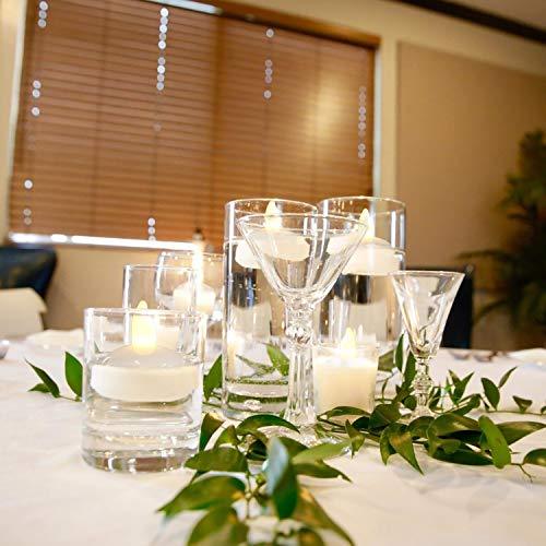 24 Pack Waterproof Flameless Floating Tealights Candles for Wedding, Party, Centerpiece, Pool & SPA - Lasercutwraps Shop