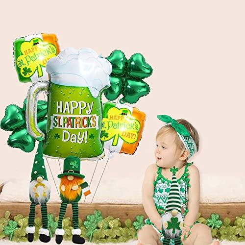 3PCS St Patricks Day Gnome Plush Doll Decoration -Cute St Patricks Day Gifts for Kid - Lasercutwraps Shop