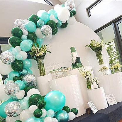 100pcs Tiffany Balloon Garland Kit for Baby Shower Wedding Birthday Party Decoration - Lasercutwraps Shop