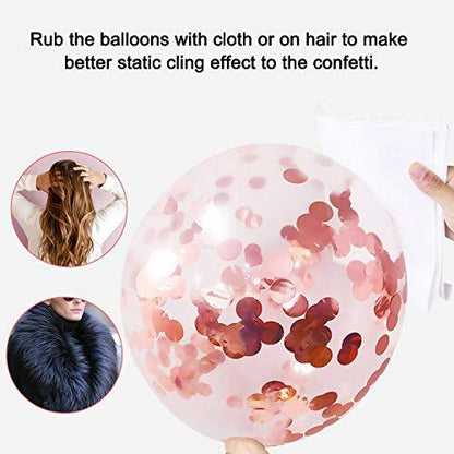 39PCS Rose Gold Mothers Day Balloons Set 16 Inch Letter Balloon Banner for Mothers Day Party Decorations - Lasercutwraps Shop