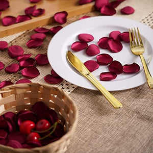 200PCS Silk Rose Petals for Valentines Day Decor, Wedding Aisle Decoration - Lasercutwraps Shop