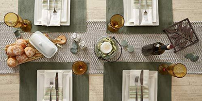 Woven Macrame Basic Tabletop Collection Chevron Table Runner fo Home - Lasercutwraps Shop