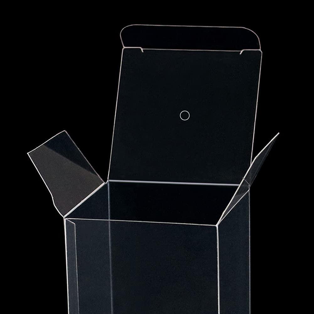 4x4x4 Inches Clear Apple Boxes with Hole and Paper doilies 30 PCS Transparent Candy Apple Favor Boxes - Lasercutwraps Shop