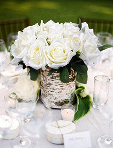 2pcs Artificial Flowers Rose Bouquet for Home Garden Party Wedding Table Decoration - Lasercutwraps Shop