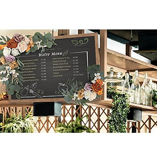 Wedding Flower Swag Arch Flowers Artificial Flowers Vines Garland for Welcome Sign - Lasercutwraps Shop