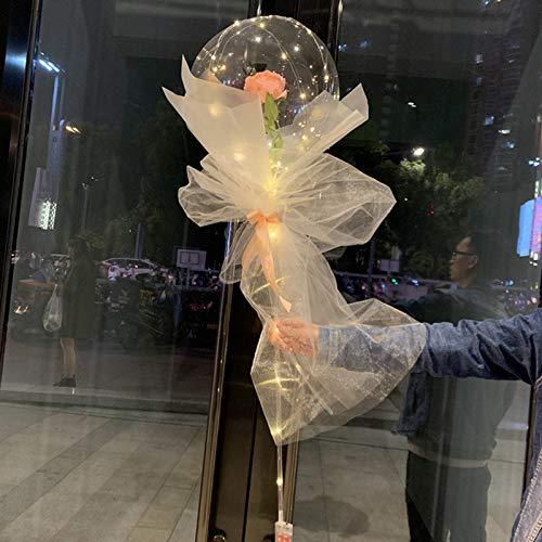 LED Luminous Balloon Flower Bouquet Flower In Balloon For Gift And Home Decoration - Lasercutwraps Shop