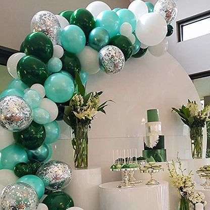 100pcs Tiffany Balloon Garland Kit for Baby Shower Wedding Birthday Party Decoration - Lasercutwraps Shop