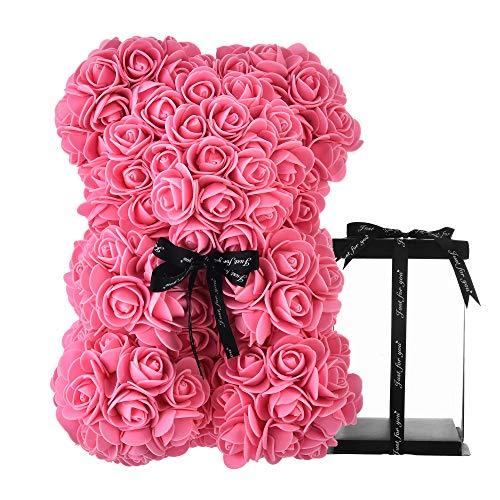 Rose Teddy Bear on Every Rose Bear -Flower Bear Perfect for Anniversaryand Birthdat Gift - Lasercutwraps Shop