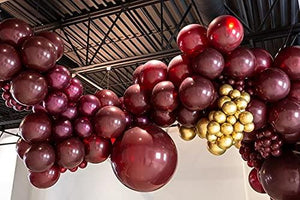 138PCS Burgundy Balloon Garland Arch Kit Burgundy Balloons Blush Balloons - Lasercutwraps Shop