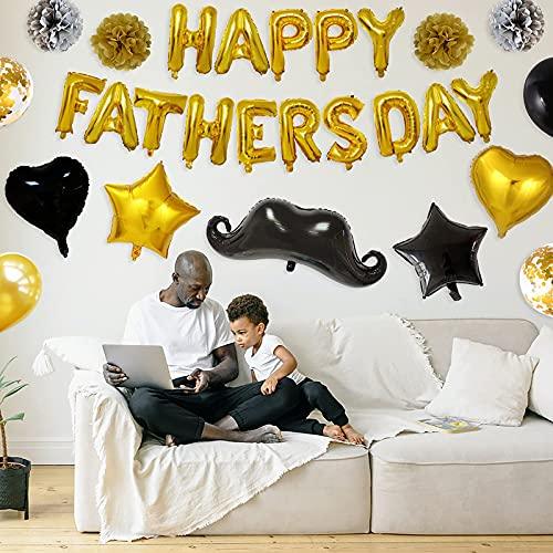 42pcs Happy Fathers Day Party Supplies for Father's Day Party Decorations - Lasercutwraps Shop