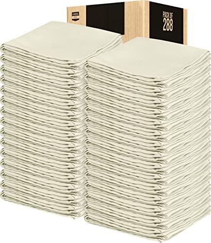 12Pcs 100% Polyester Dinner Napkins with Hemmed Edges, Washable Napkins Ideal for Parties, Event, Weddings - Lasercutwraps Shop