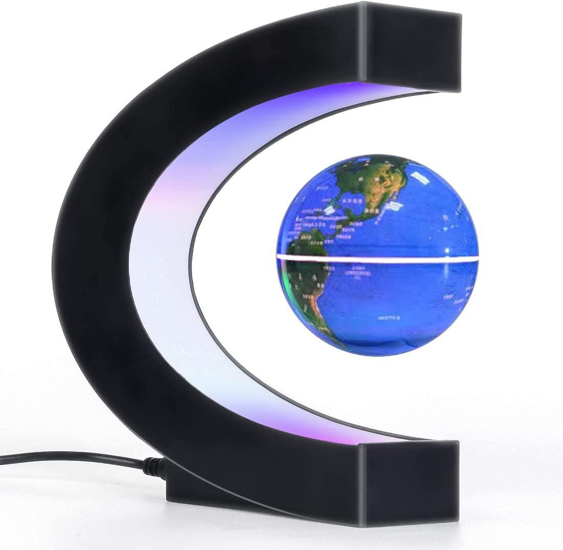 Magnetic Levitation Floating Globe World Map - Lasercutwraps Shop