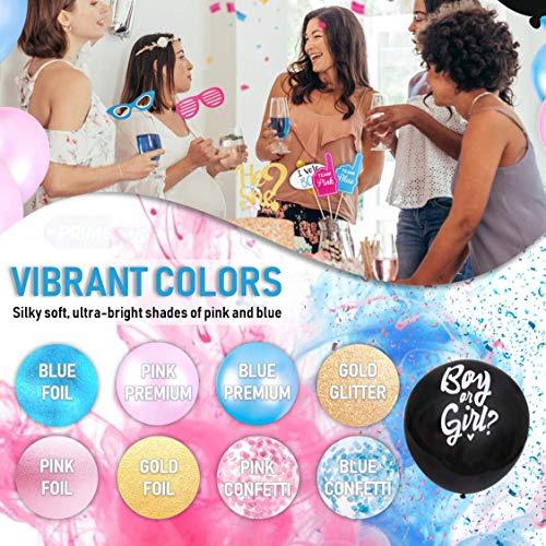 111PCS Baby Gender Reveal Party Supplies and Decorations - Lasercutwraps Shop