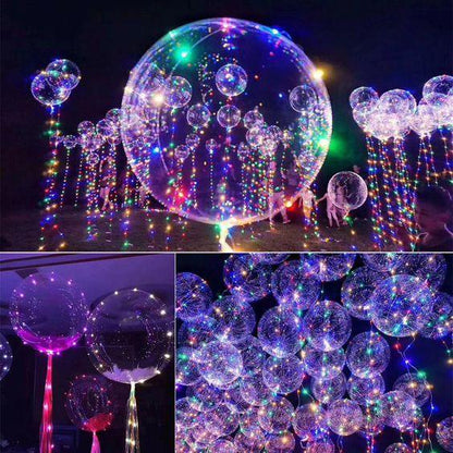 Wholesale Clear Bobo Balloons Transparent Bubble Balloon for Light Up Led Balloons - Lasercutwraps Shop