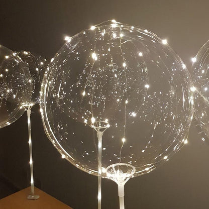 Wholesale Clear Bobo Balloons Transparent Bubble Balloon for Light Up Led Balloons - Lasercutwraps Shop