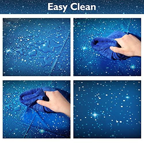 3pcs Space Tablecloth Starry Night Tablecloth for Birthday Party Decorations - Lasercutwraps Shop