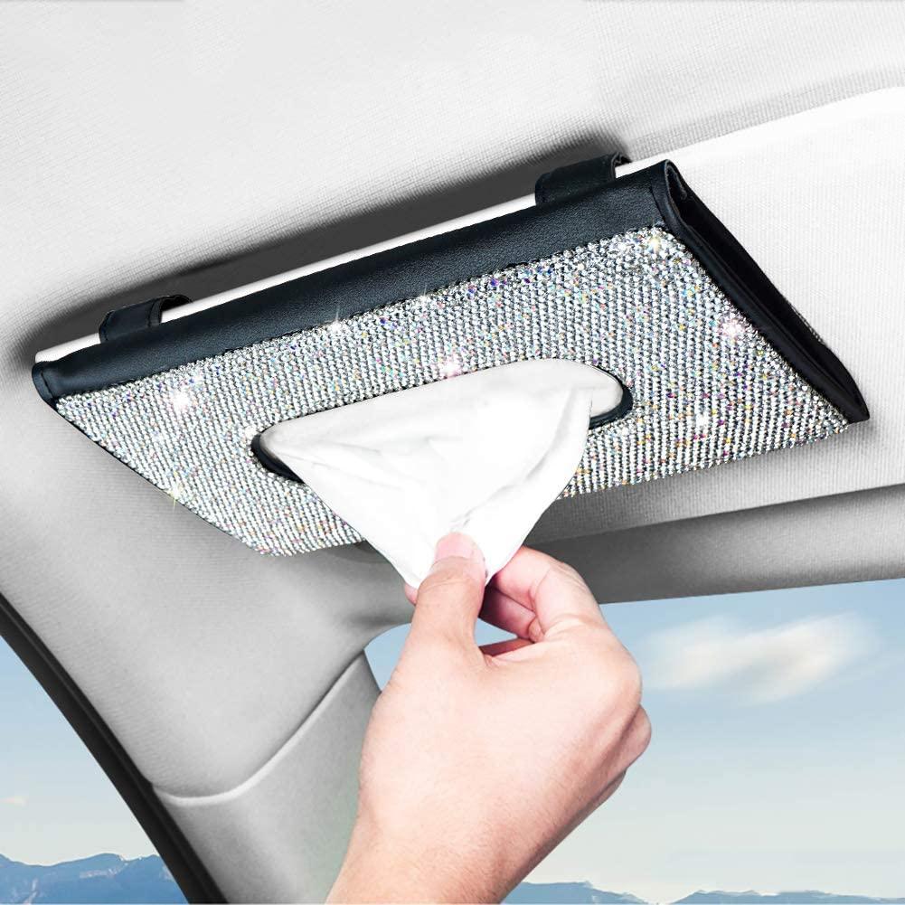 Car Tissue Holder Bling Cute Car Accessories - Lasercutwraps Shop