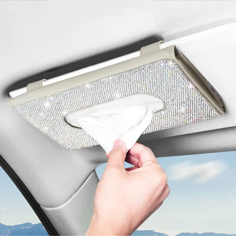 Car Tissue Holder Bling Cute Car Accessories - Lasercutwraps Shop