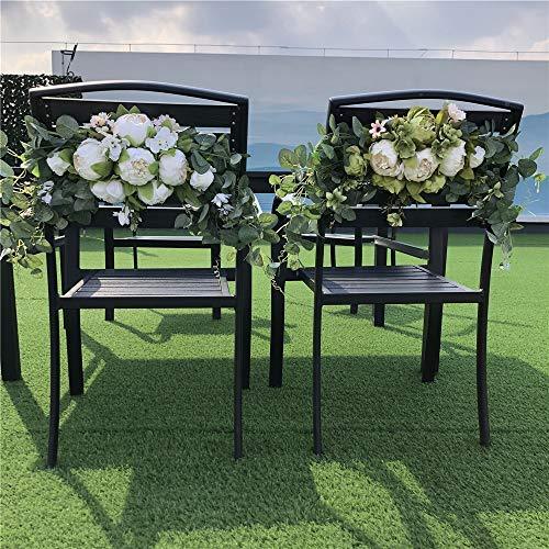 Wedding Arch Flowers, 30 Inch Rustic Artificial Floral Swag for Wedding Decoration - Lasercutwraps Shop