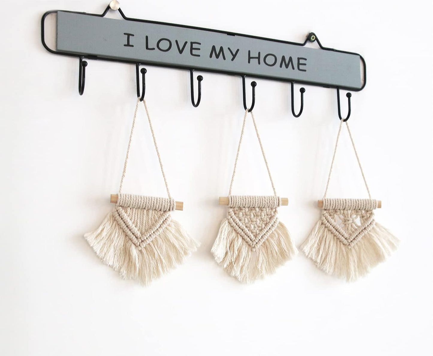 Mini Macrame Wall Hanging Set of 3 - Lasercutwraps Shop