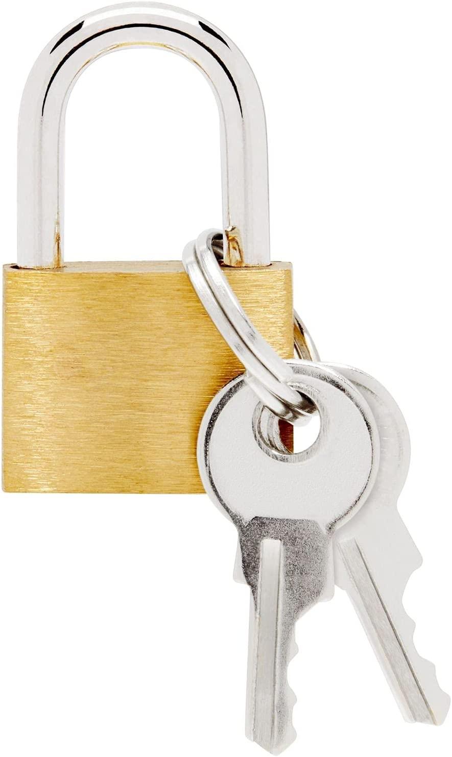 12 Pack Small Locks with Keys, Mini Padlock for Luggage, Backpacks, Gym Bags, Jewelry Box, Diaries - Lasercutwraps Shop
