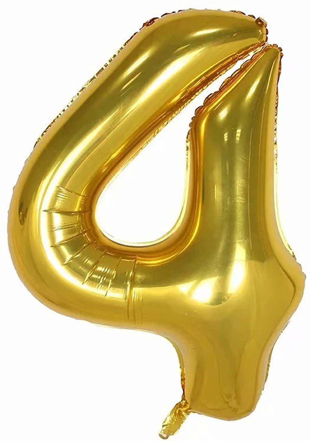 Gold Number 1 Balloon, 40 Inch - Lasercutwraps Shop