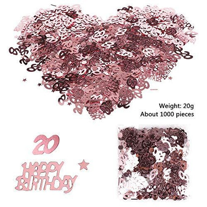 55pcs 20th Birthday Decorations Balloons for Her-Perfect for Birthday Party - Lasercutwraps Shop