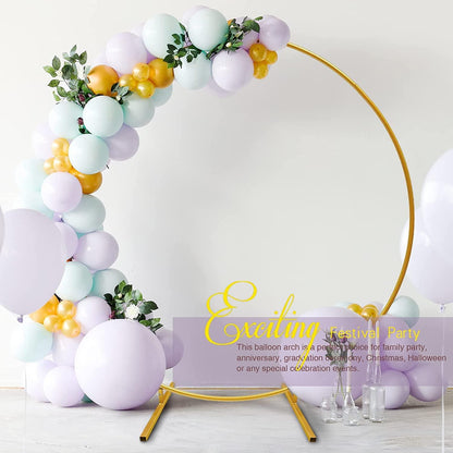 Wedding Arches for Ceremony Wedding Arch Circle Backdrop Stand Round Backdrop Stand Balloon Arch Stand Circle Balloon Arch Frame - Lasercutwraps Shop