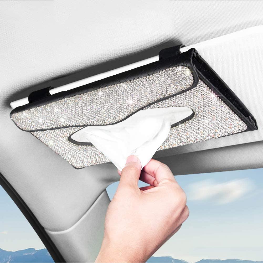 Car Tissue Holder Bling Cute Car Accessories - Lasercutwraps Shop