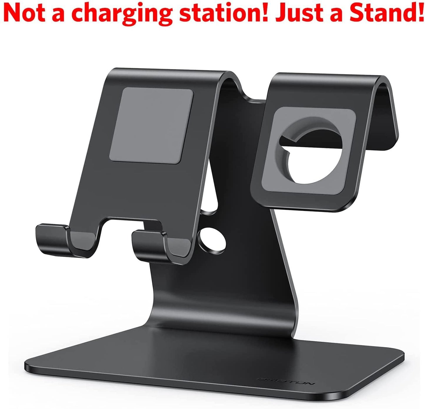 2 in 1 Universal Desktop Stand Holder for iPhone and Apple Watch - Lasercutwraps Shop