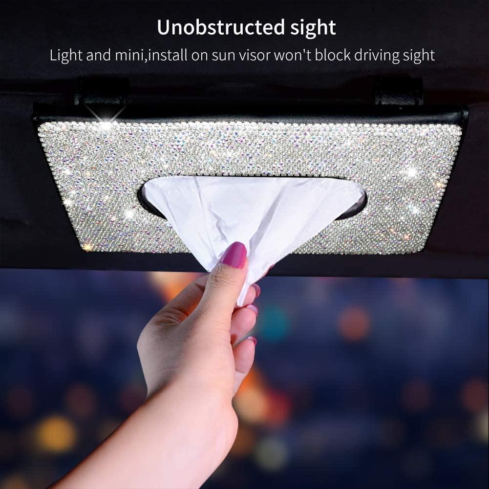 Car Tissue Holder Bling Cute Car Accessories - Lasercutwraps Shop