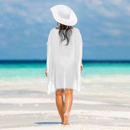 Chalier Bathing Suit Coverups for Women Chiffon Swimwear Bikini Swimsuit Beach Cover Ups - Lasercutwraps Shop